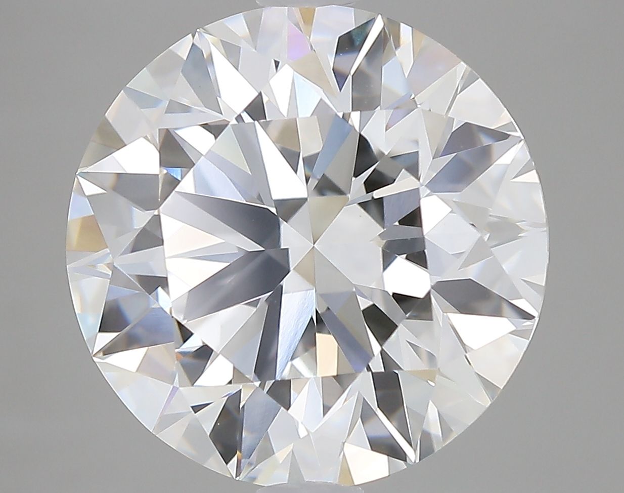 7.09 ct. round Lab Grown Diamond front image