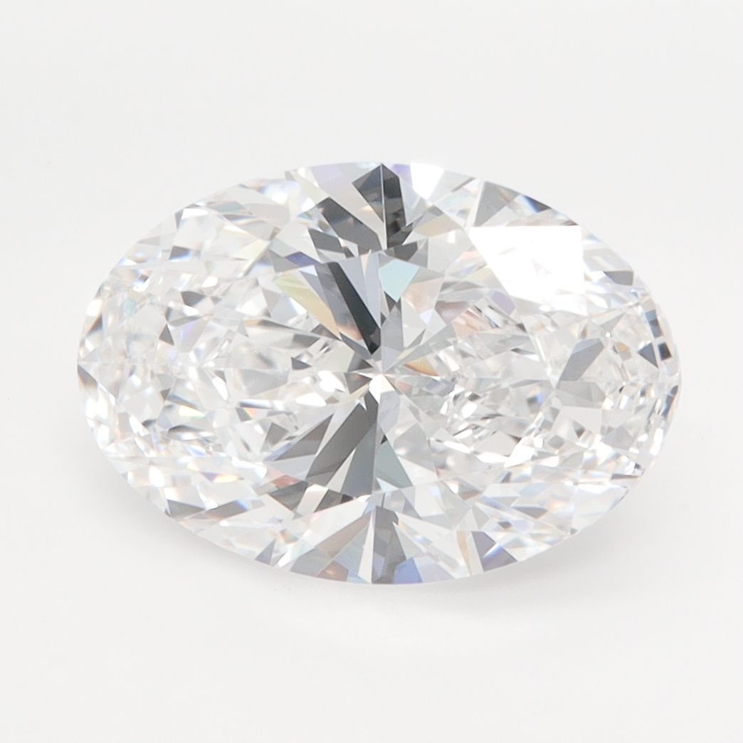 3.02 ct. oval Lab Grown Diamond front image