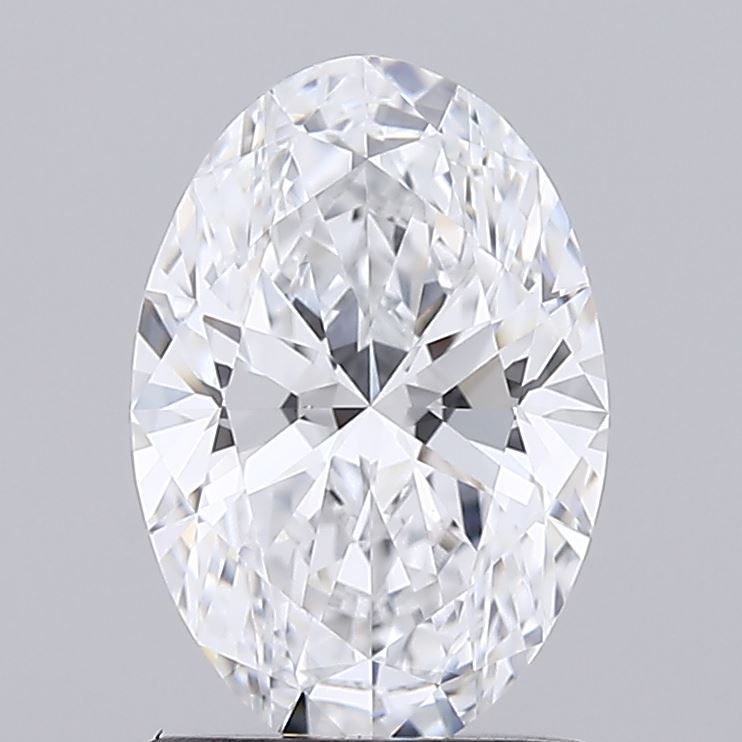 1.22 ct. oval Lab Grown Diamond front image