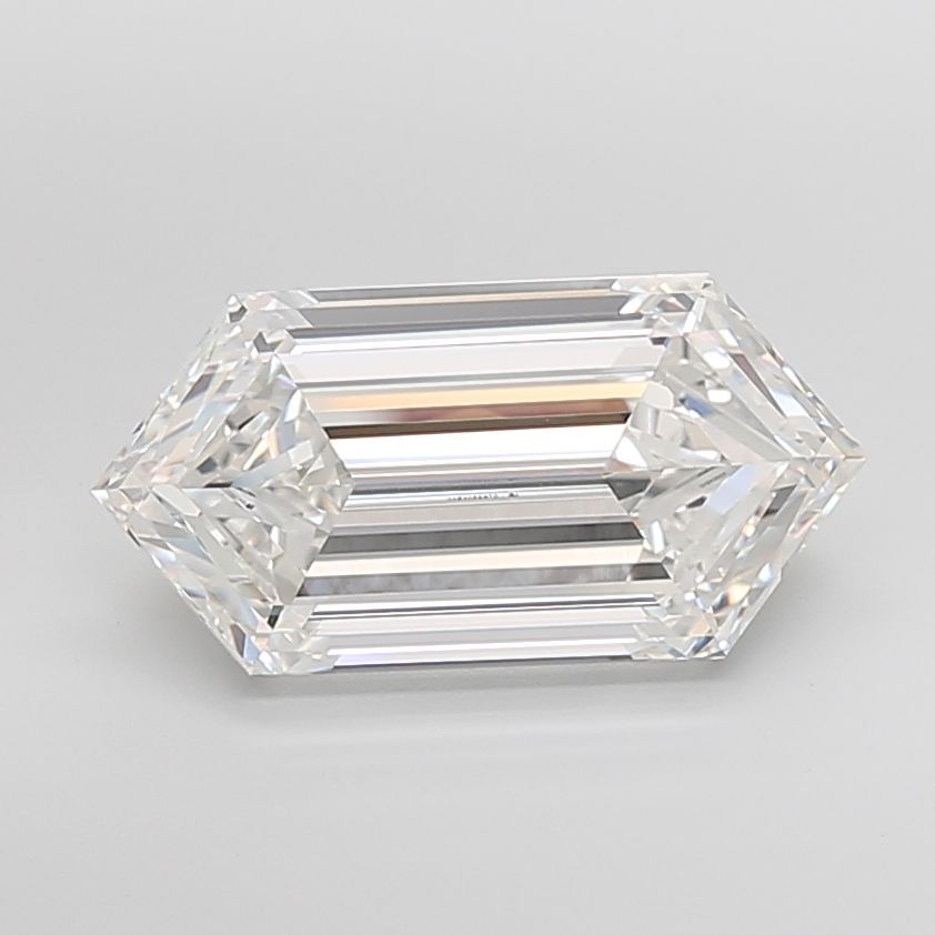 10.16 ct lab-grown Hexagonal Diamond
