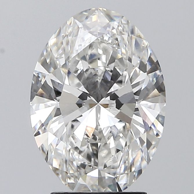 3.12 ct. oval Lab Grown Diamond front image