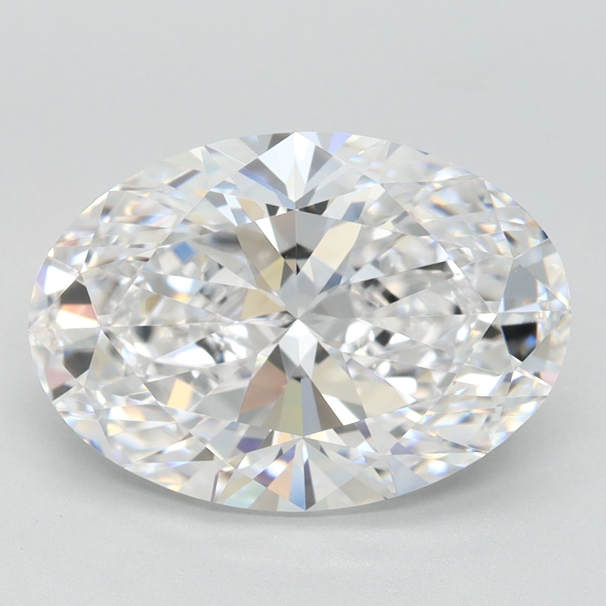 4.00 ct. oval Lab Grown Diamond front image
