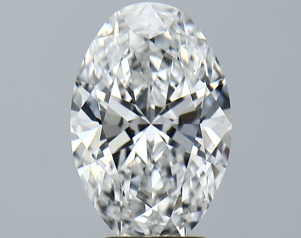 3.20 ct. oval Lab Grown Diamond front image