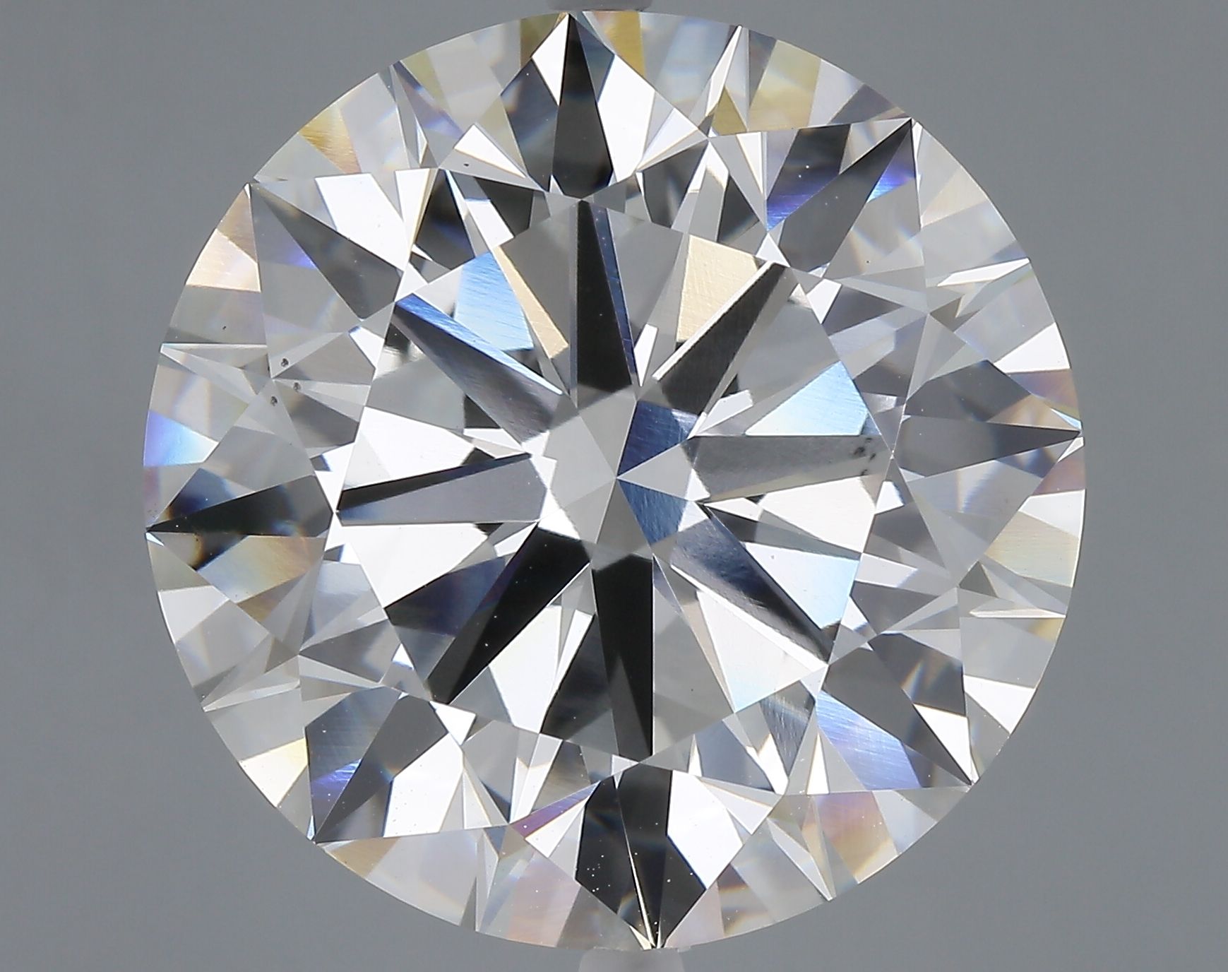 27.38 ct. round Lab Grown Diamond front image