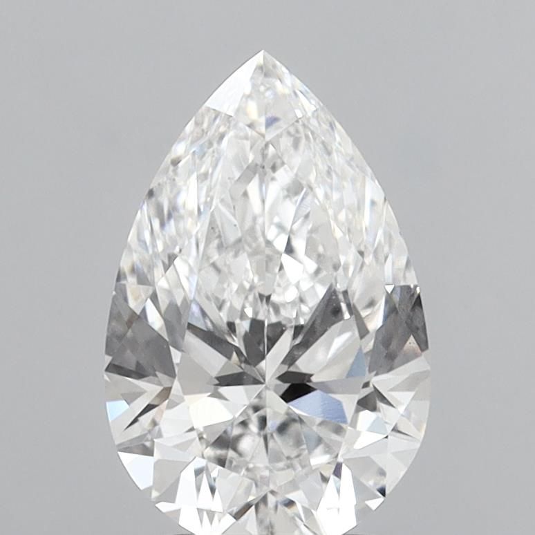 2.00 ct. pear Lab Grown Diamond front image