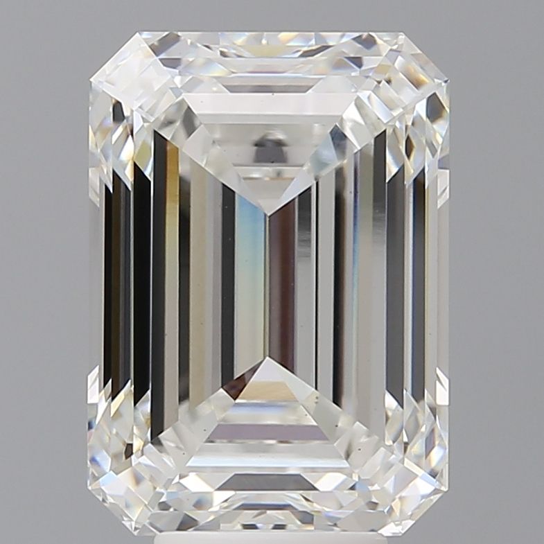 7.58 ct. emerald Lab Grown Diamond front image