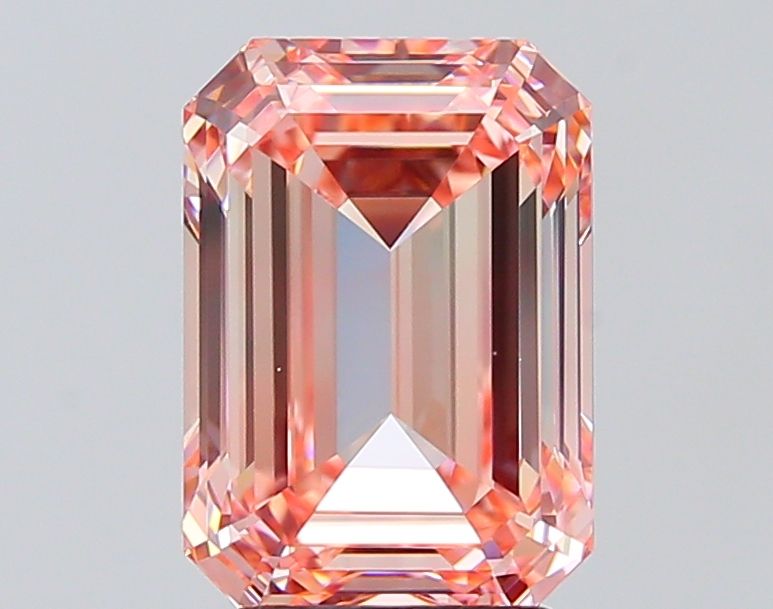4.12 ct. emerald Lab Grown Diamond front image