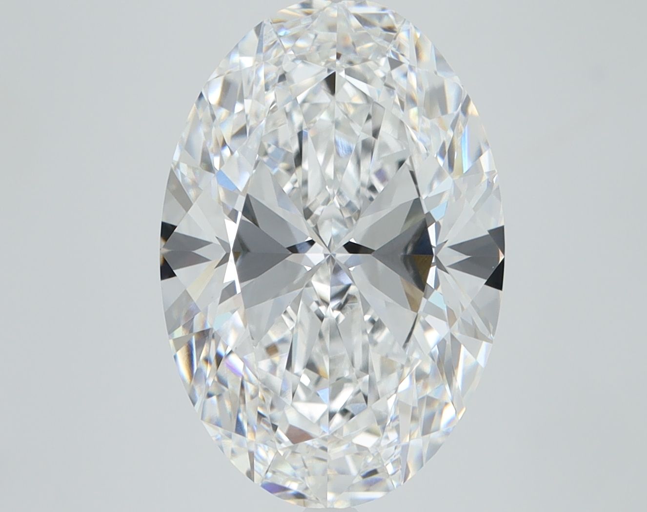 4.02 ct. oval Lab Grown Diamond front image