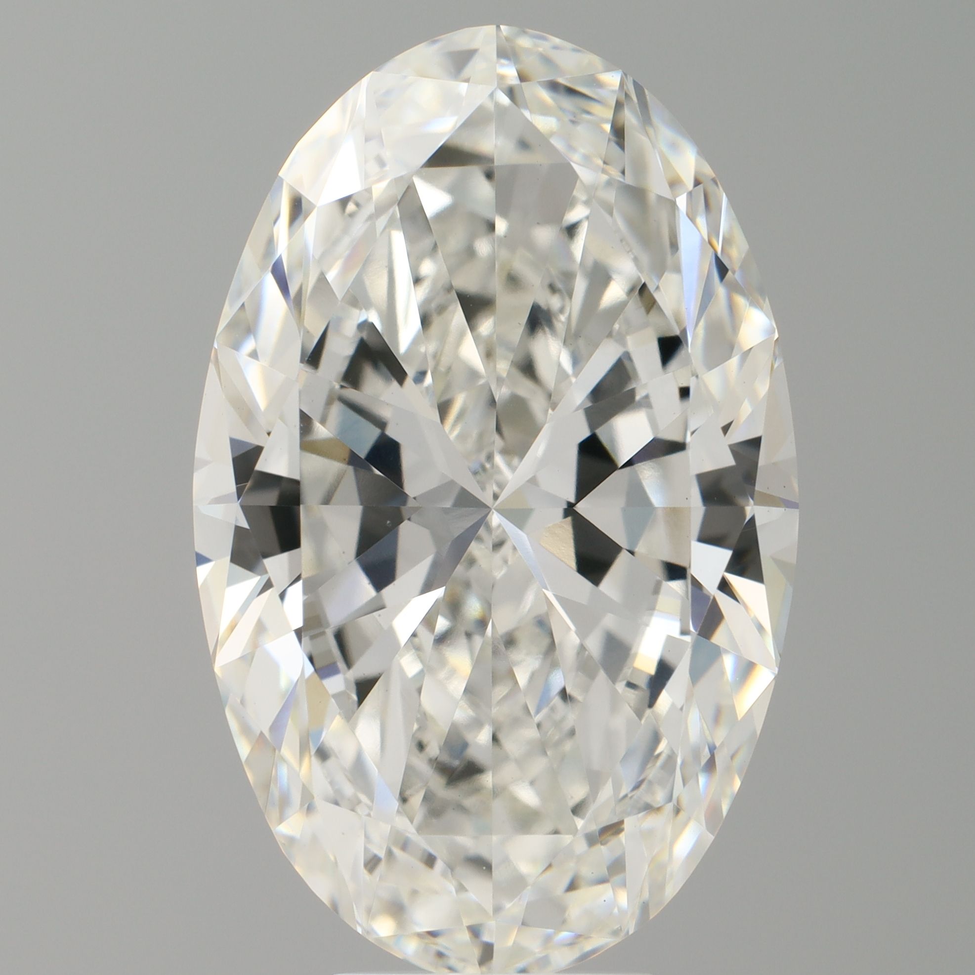 8.05 ct. oval Lab Grown Diamond front image