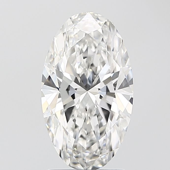 2.07 ct. oval Lab Grown Diamond front image
