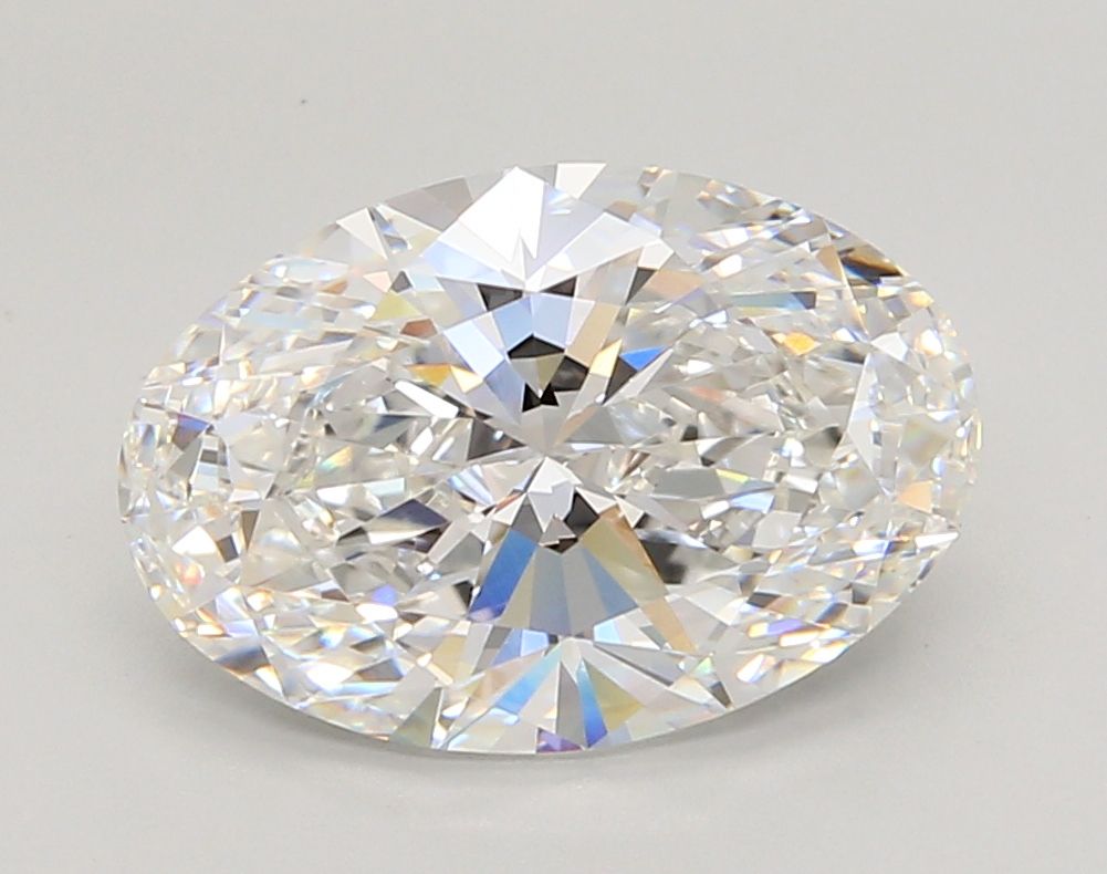4.05 ct. oval Lab Grown Diamond front image
