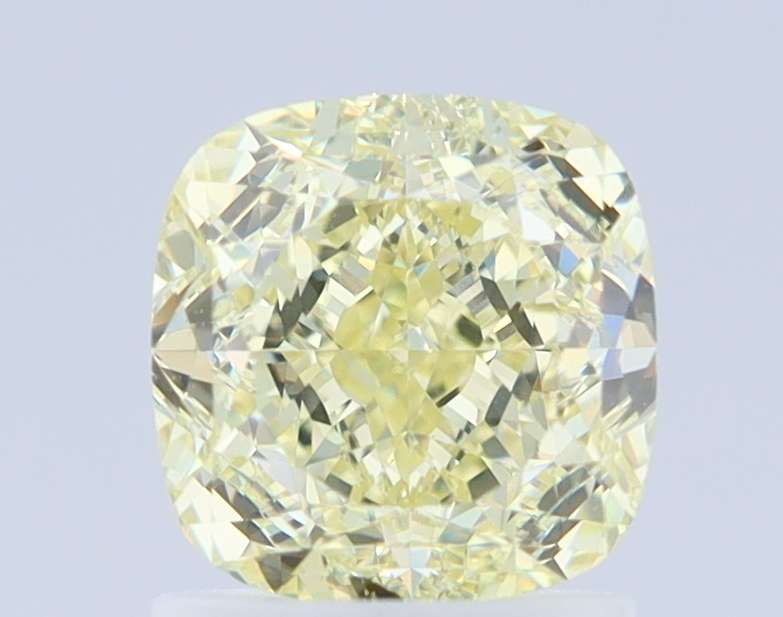 Diament 1.51 ct Fancy Light Yellow/IF