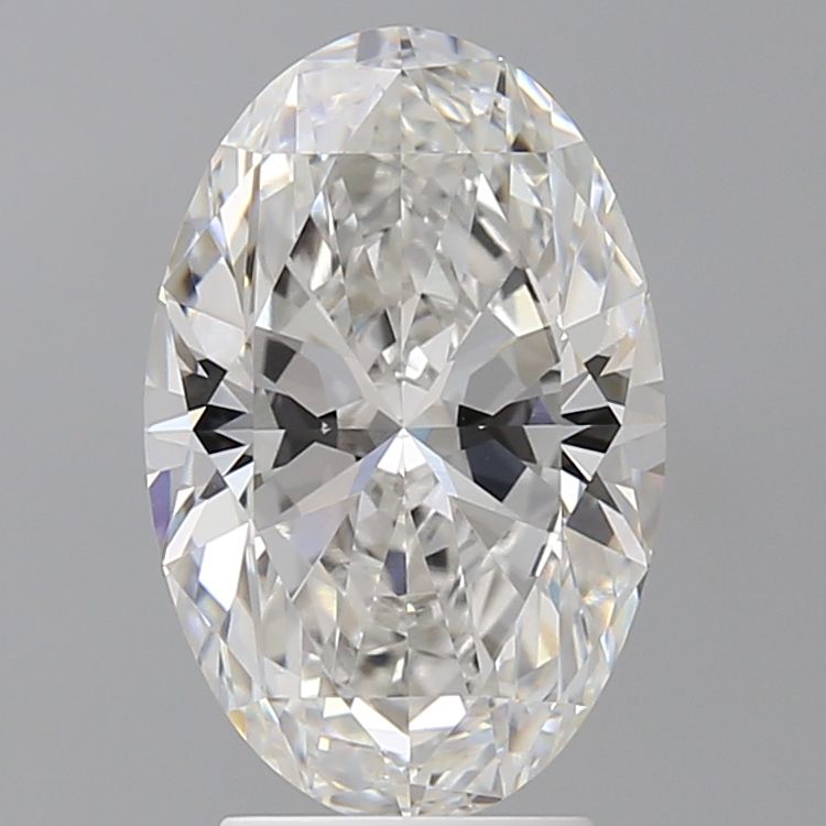3.57 ct. oval Lab Grown Diamond front image