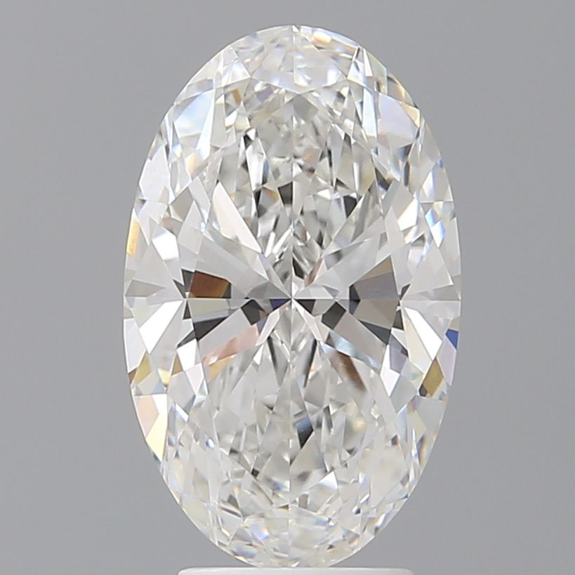 4.06 ct. oval Lab Grown Diamond front image