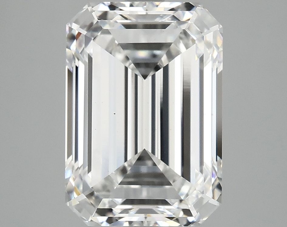 4.10 ct. emerald Lab Grown Diamond front image
