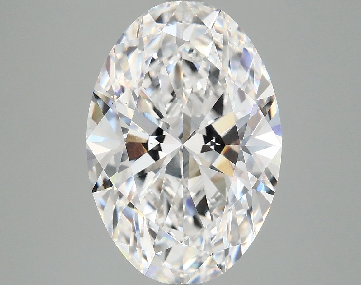 4.90 ct. oval Lab Grown Diamond front image