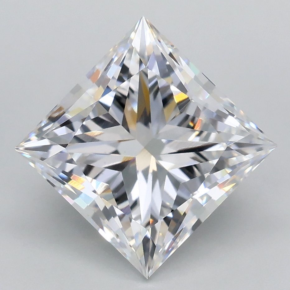 3.08 ct. princess Lab Grown Diamond front image