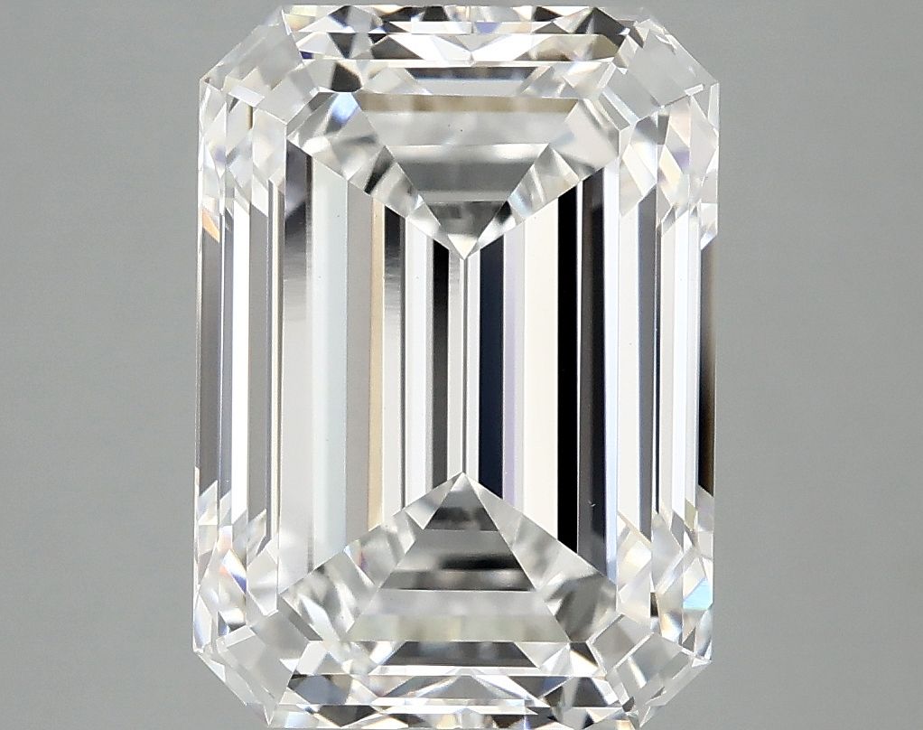 5.04 ct. emerald Lab Grown Diamond front image