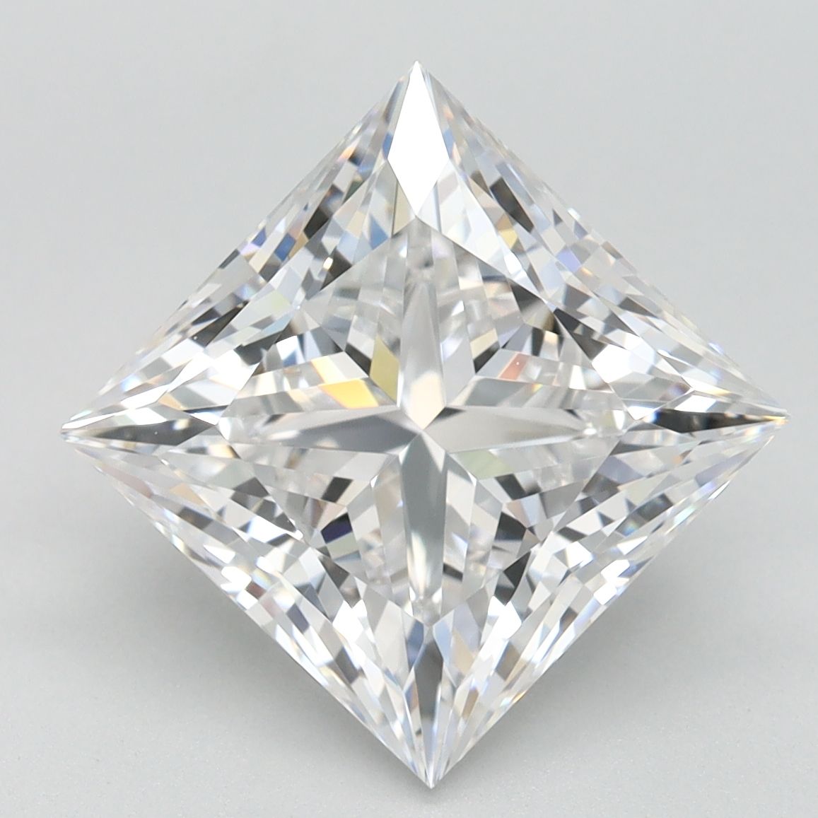 4.12 ct. princess Lab Grown Diamond front image