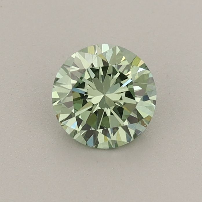 0.48 CT Fancy Vivid Green ROUND