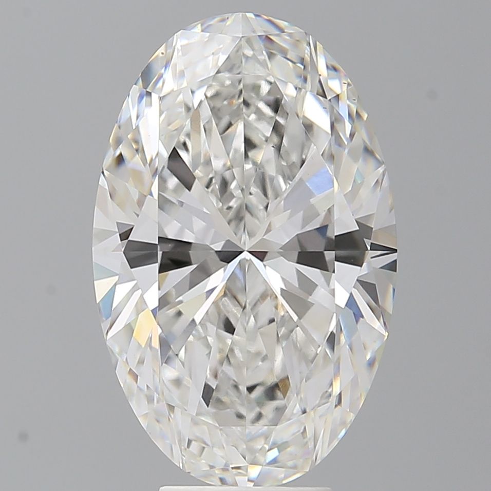 7.08 ct. oval Lab Grown Diamond front image