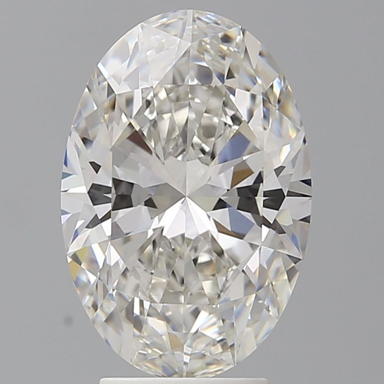 4.06 ct. oval Lab Grown Diamond front image