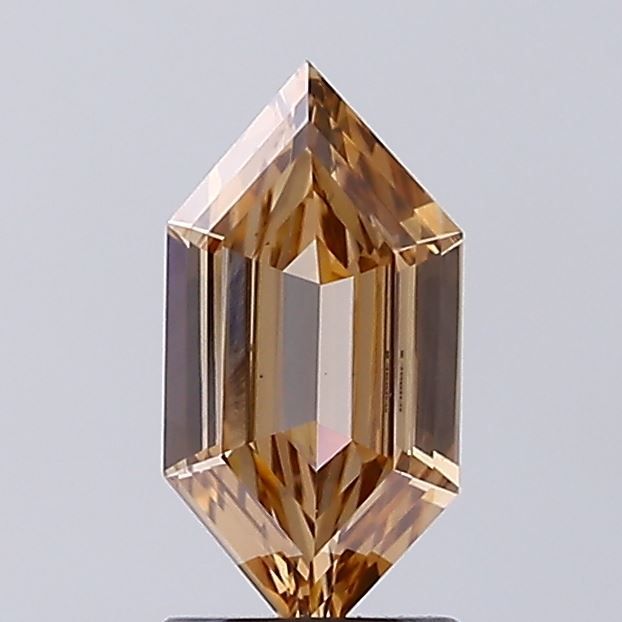 1.22 ct lab-grown Hexagonal Diamond