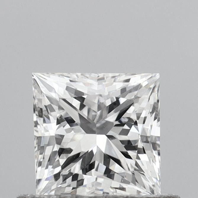 0.66 ct lab-grown Princess Diamond