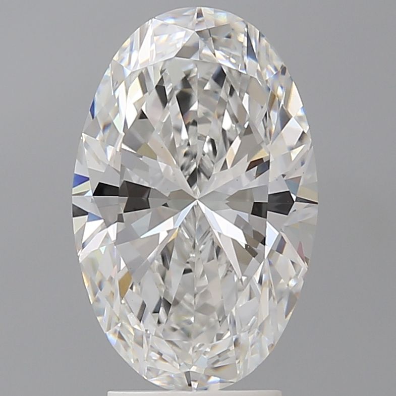3.53 ct. oval Lab Grown Diamond front image