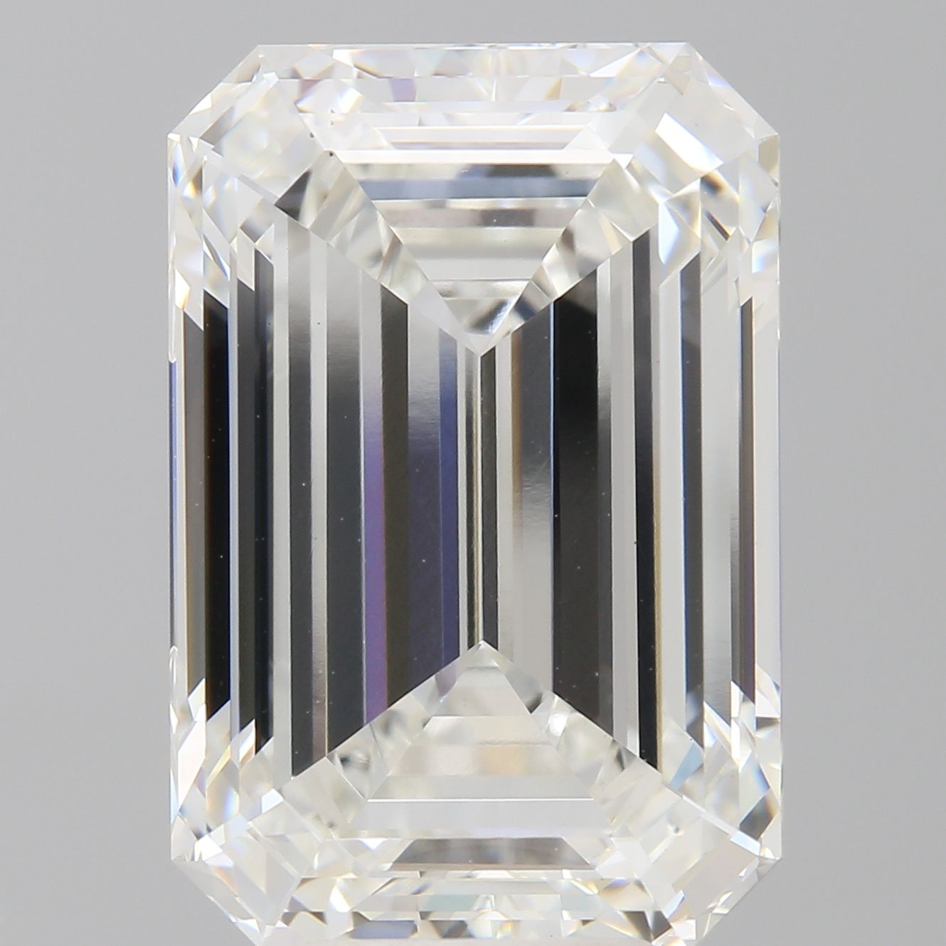 8.10 ct. emerald Lab Grown Diamond front image