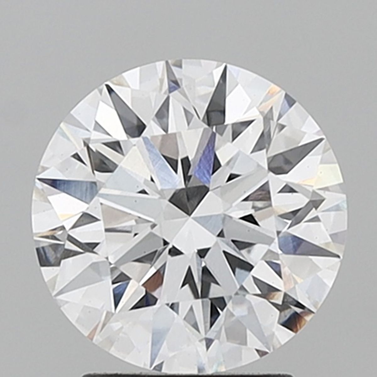2.54 ct. round Lab Grown Diamond front image