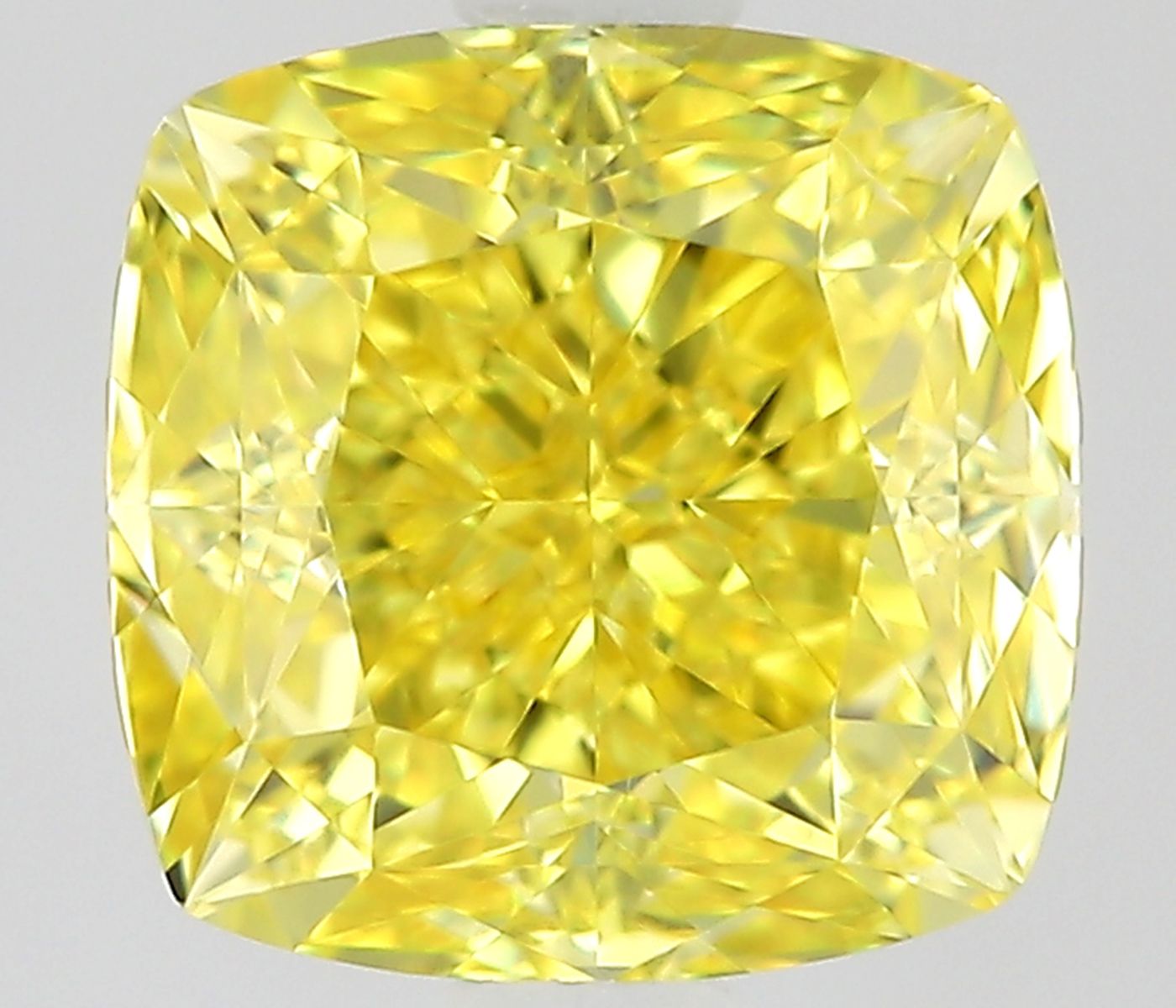 Diament 0.71 ct Fancy Vivid Yellow/VS1