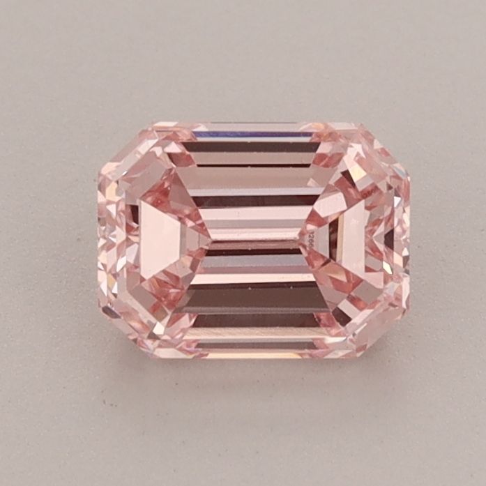 0.87 CT Fancy Vivid Pink EMERALD