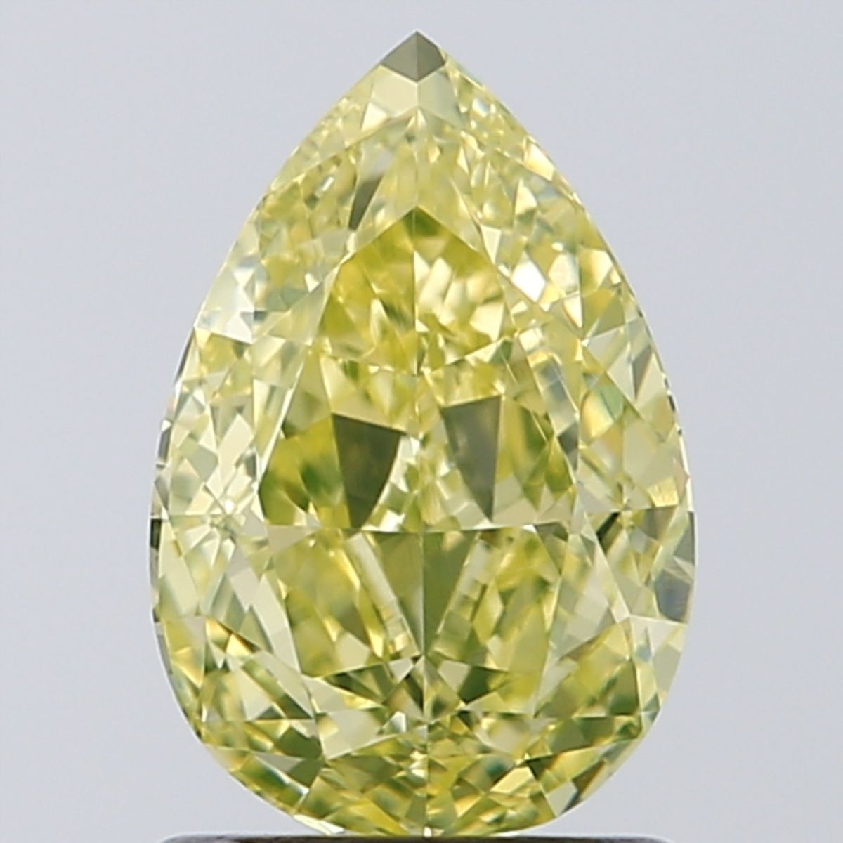 Diament 1.21 ct Fancy Intense Greenish Yellow/VVS2
