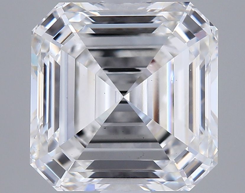 2.57 ct lab-grown Asscher Diamond