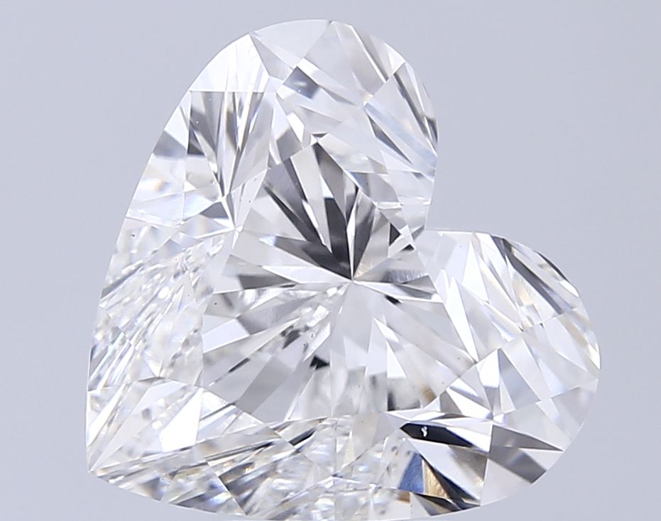 7.99 ct. heart Lab Grown Diamond front image