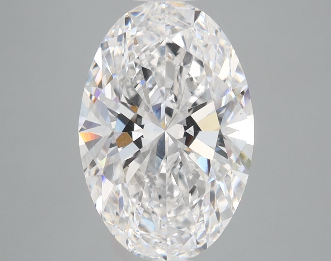 3.08 ct. oval Lab Grown Diamond front image