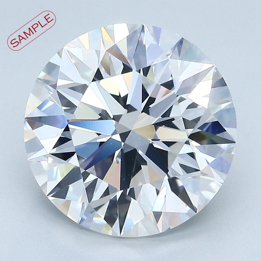 2.61 ct. round Lab Grown Diamond front image