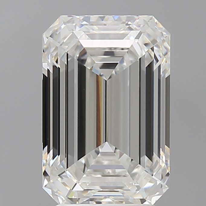 4.10 ct. emerald Lab Grown Diamond front image