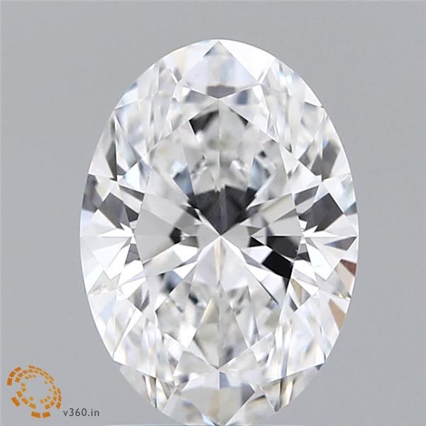 2.05 ct. oval Lab Grown Diamond front image