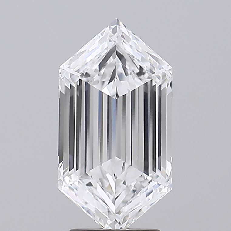 3.75 ct lab-grown Hexagonal Diamond