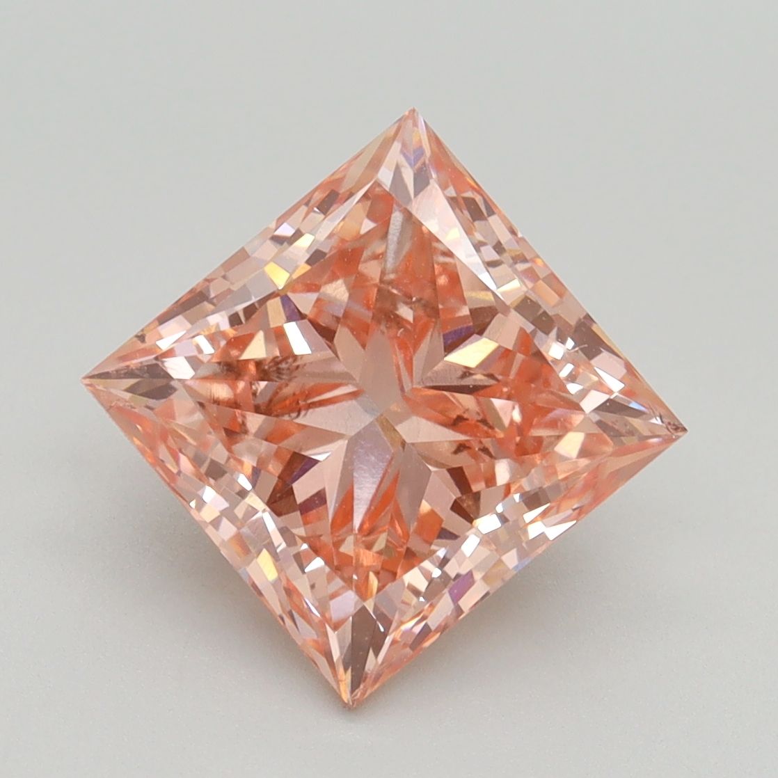 3.50 ct. princess Lab Grown Diamond front image