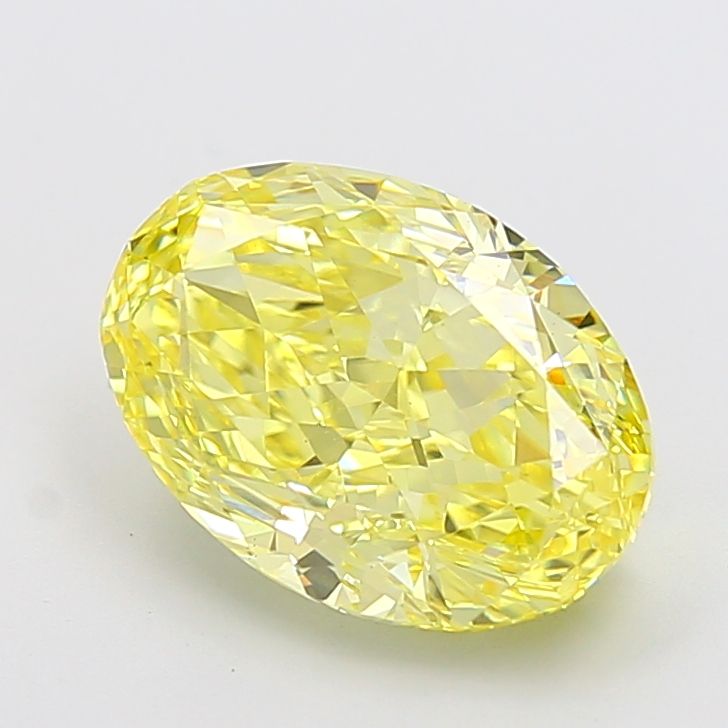 5.02 ct. oval Lab Grown Diamond front image