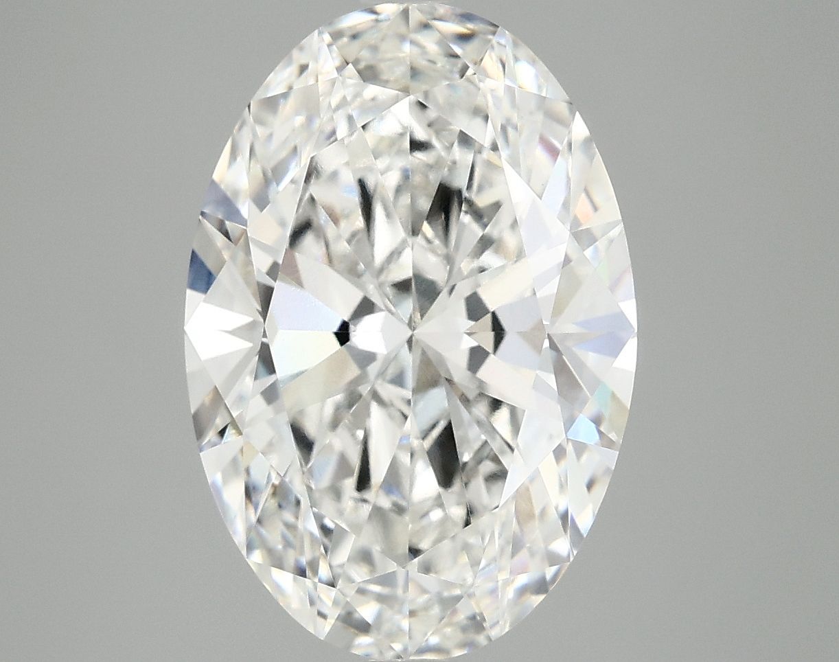 5.02 ct. oval Lab Grown Diamond front image