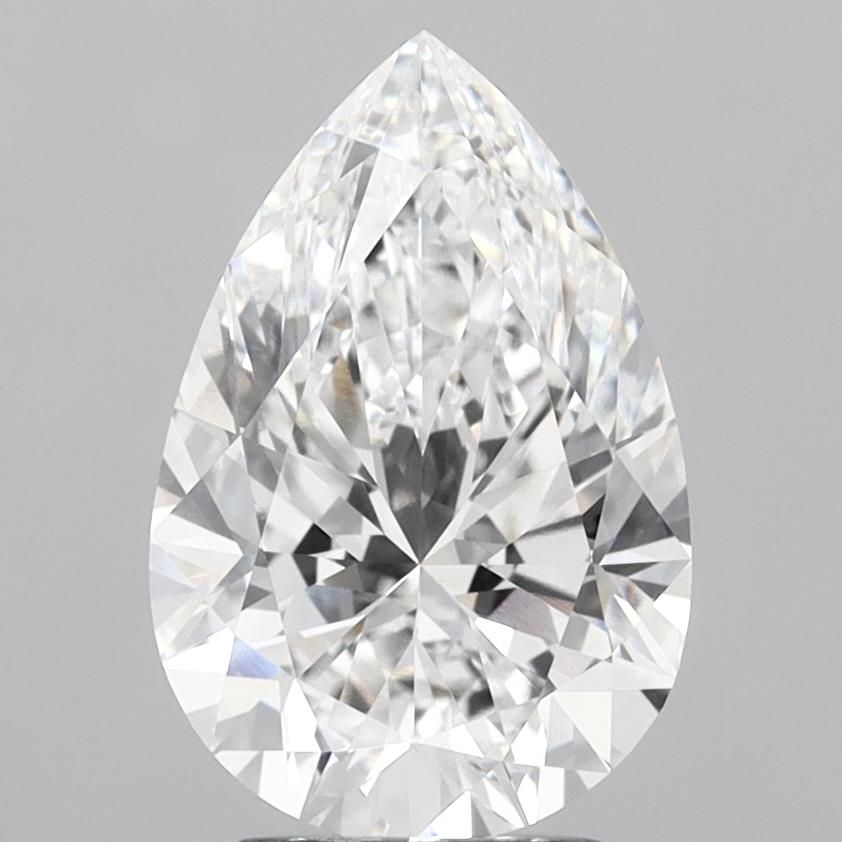 3.15 ct. pear Lab Grown Diamond front image