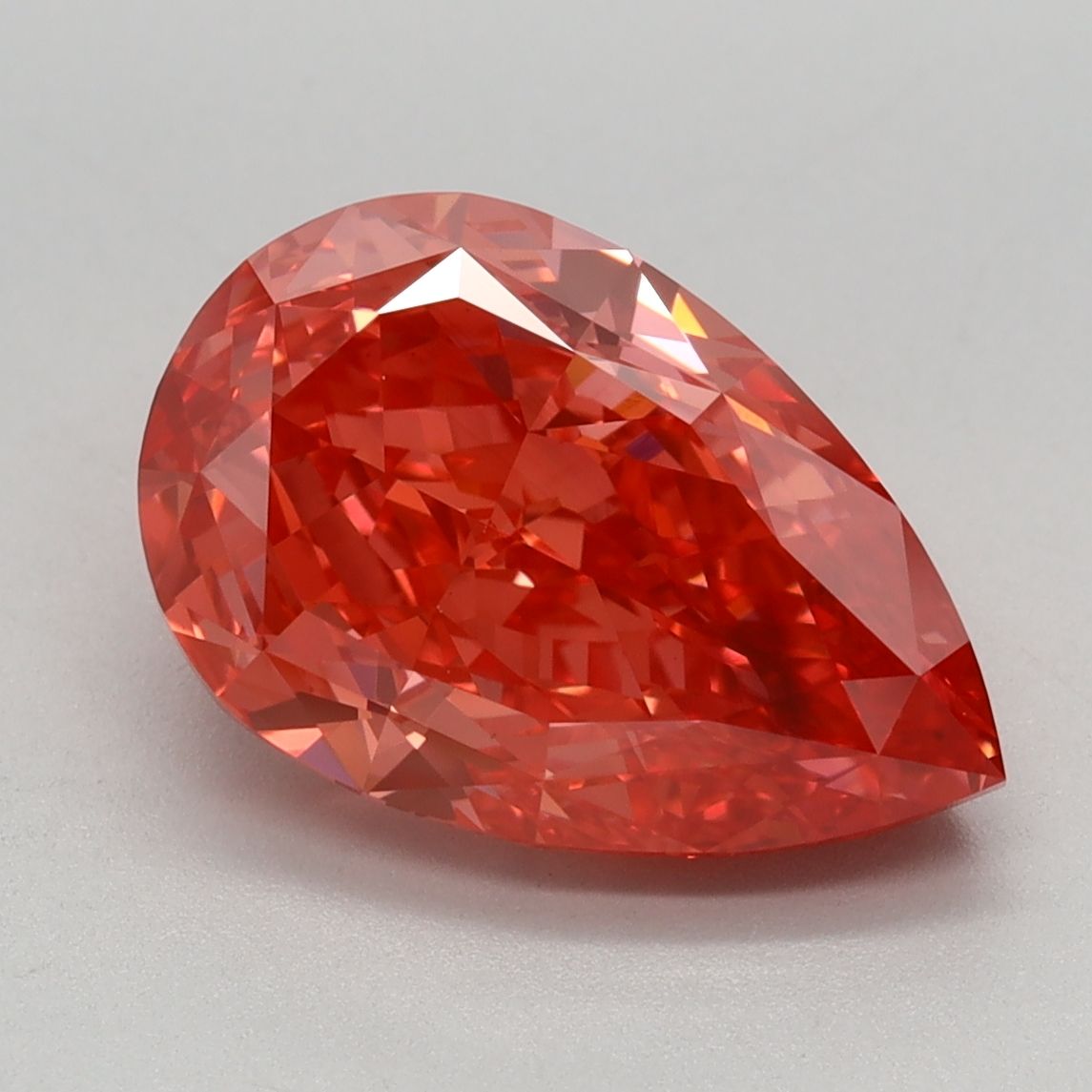 3.21 ct. pear Lab Grown Diamond front image