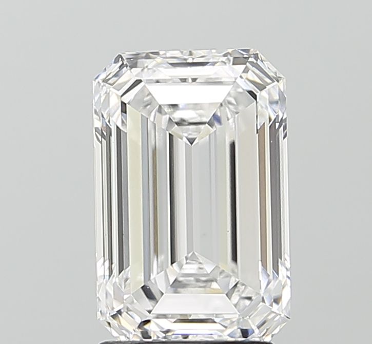 2.71 ct. emerald Lab Grown Diamond front image