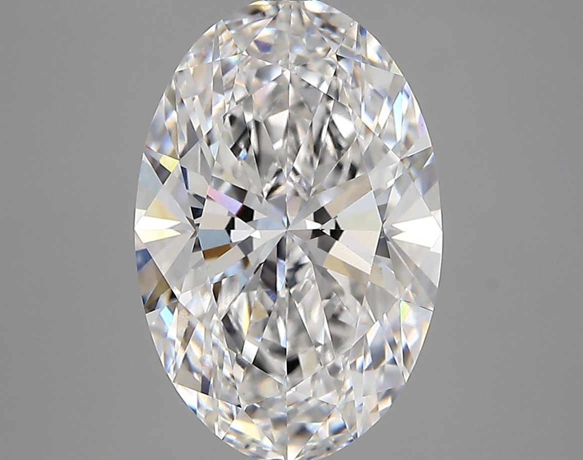 3.86 ct. oval Lab Grown Diamond front image