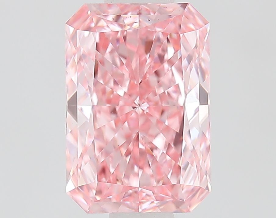 0.91 CT Fancy Vivid Pink RADIANT