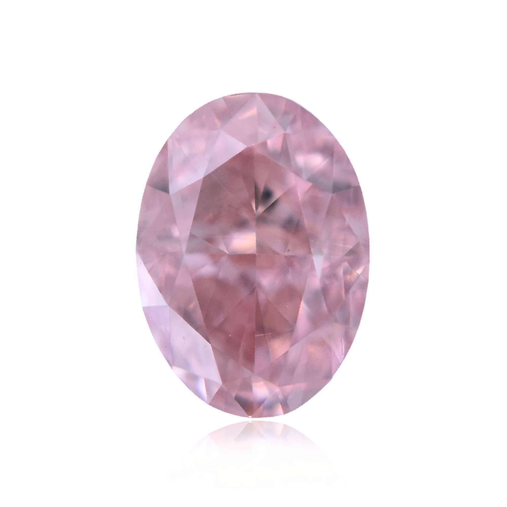 Diament 0.35 ct Fancy Orangey Pink/VS1